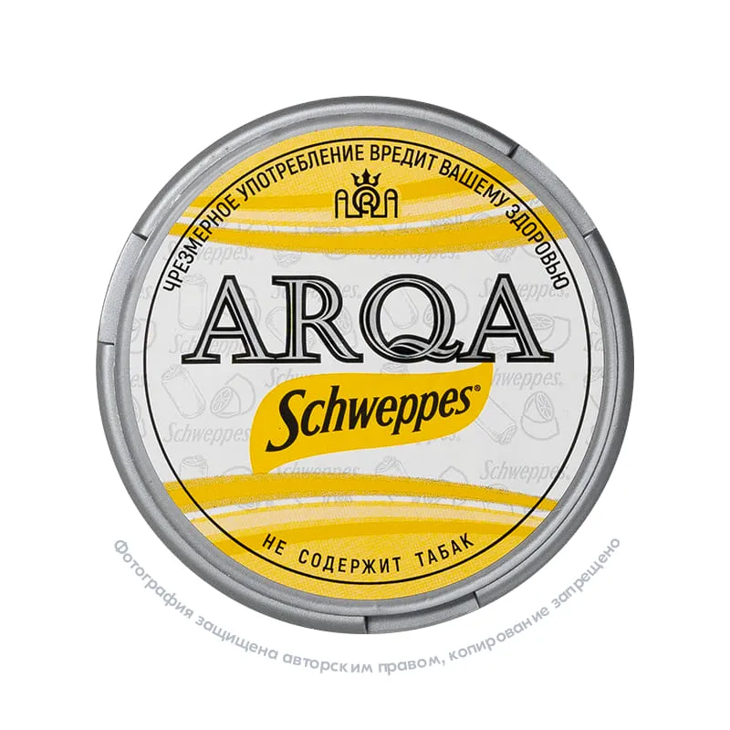 Снюс ARQA Schweppes, 70 мг/г, «Швепс»