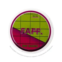 Снюс FAFF Bee Queen, 150 мг/г, малина, клубника, полевые цветы, slim portion