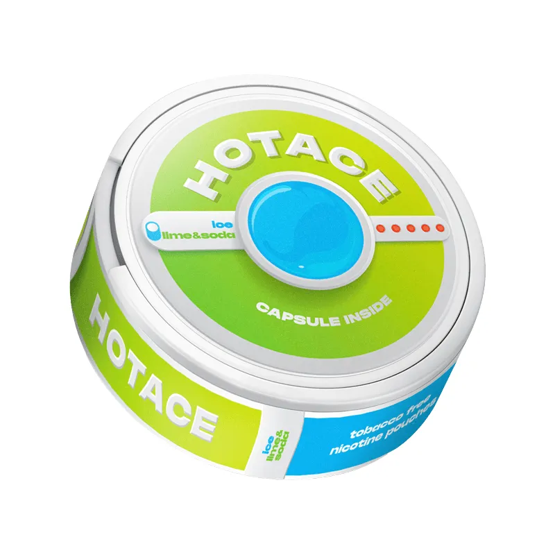 Снюс Iceberg HotAce Ice Lime and Soda, 120 мг/г, лимонад с лаймом и холодка, slim portion, с капсулой